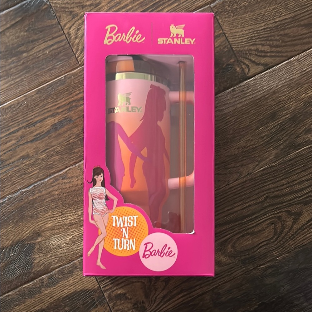 Stanley Barbie Pink Twist N Turn Tumbler